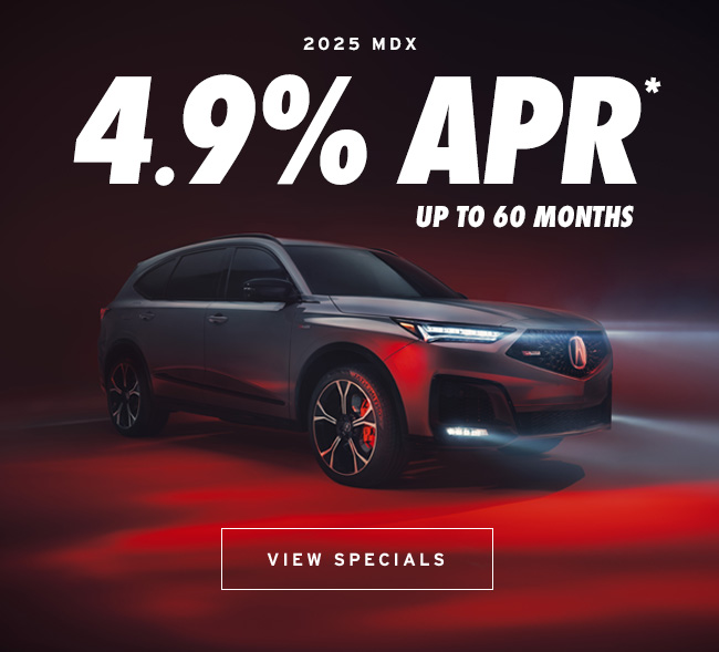 4.9% APR up to 60 months 2025 MDX