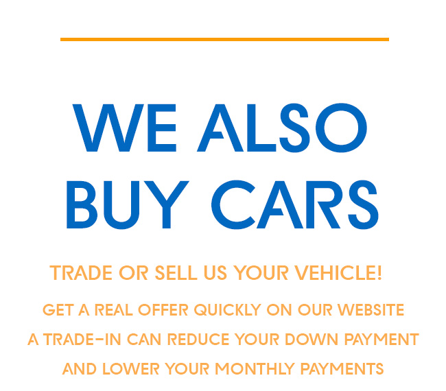 We Also Buy Cars!