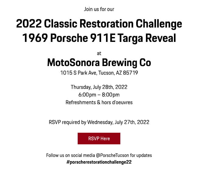 Restoration Challenge Reveal