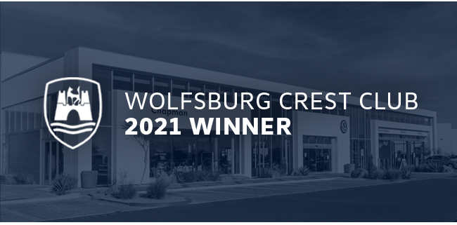 WOLFSBURG CREST CLUB 2021 WINNER