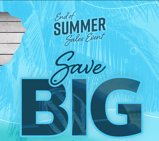 End of Summer Sales Event