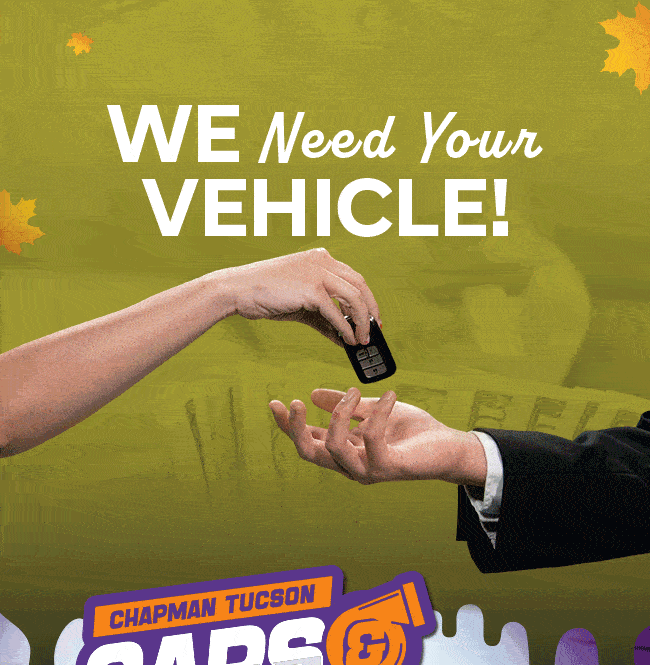 We Need Your Vehicle!