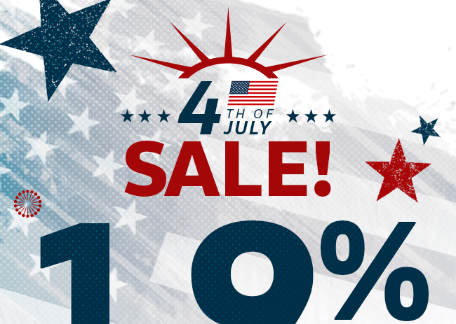 4th of July Sale!