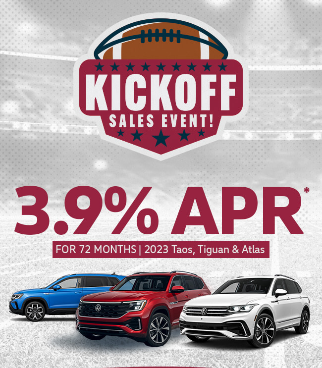 Kickoff Sales Event!