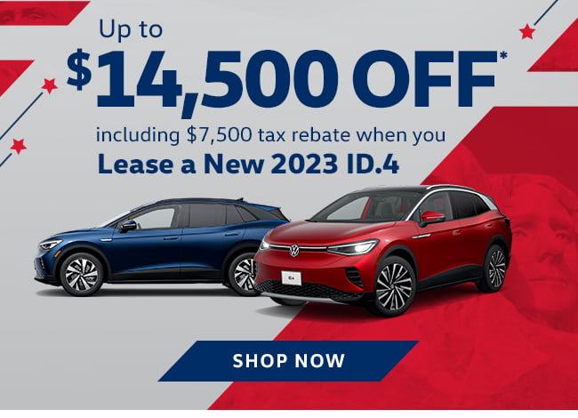 Up to $14,500 Off ID.4