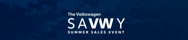 VW Savvy Summer Sales Event 