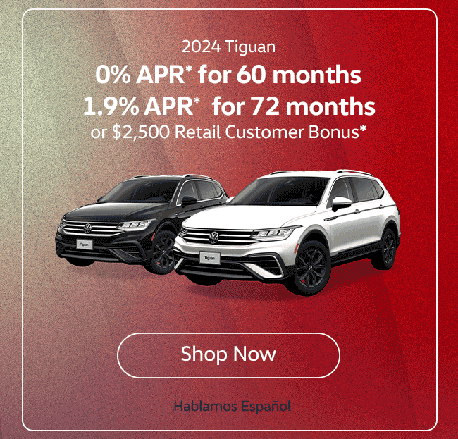 Taos, Tiguan, Atlas, Atlas Cross Sport