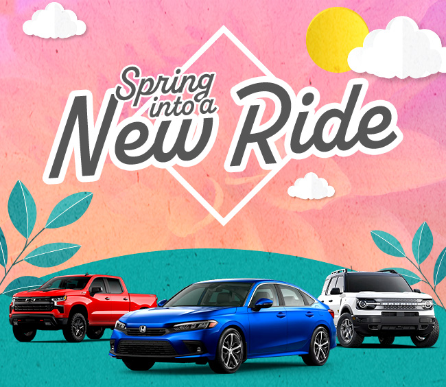 Spring into a New Ride