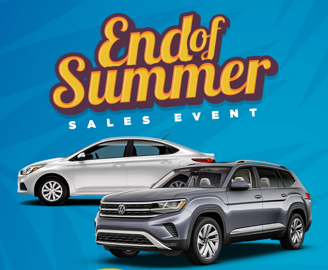 End of Summer Sales Event!