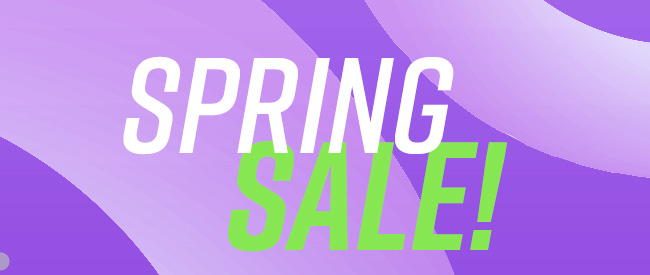 Spring Sale!