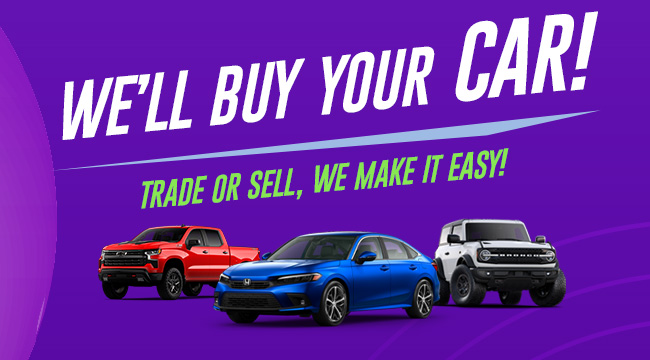 We'll Buy Your Car!