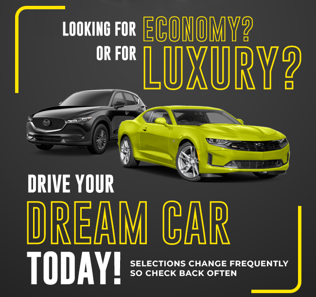 Drive Your Dream Car Today!
