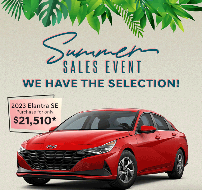 Summer Sales Event