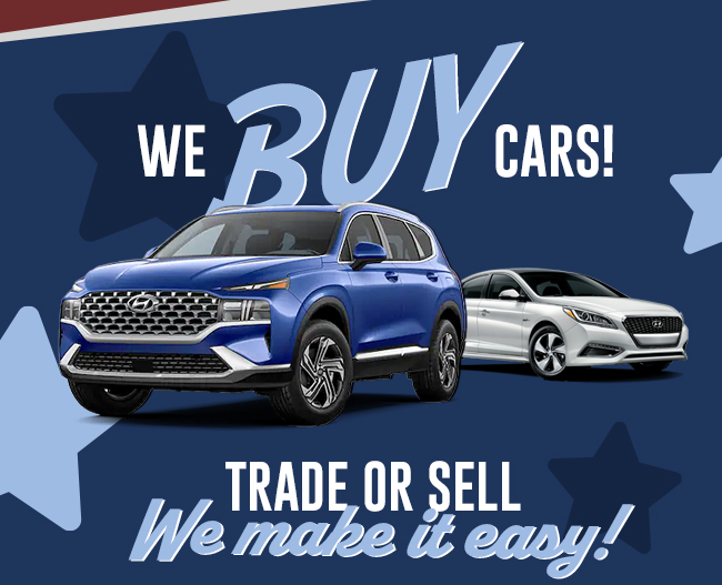 WE BUY CARS!