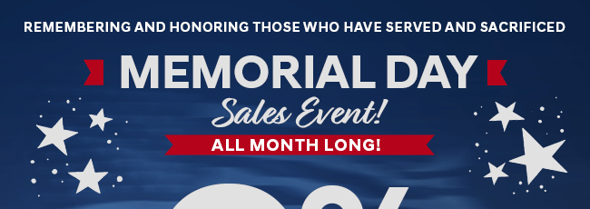 Memorial Day Sales Event
