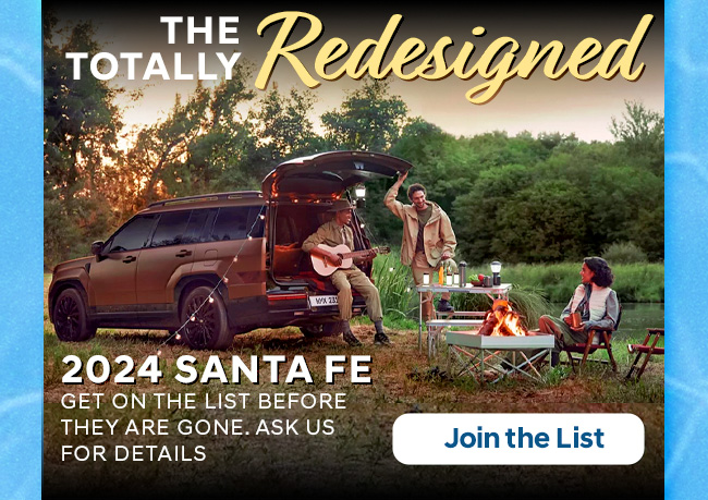 2024 Santa Fe Redesigned