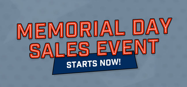 Memorial Day Sales Event