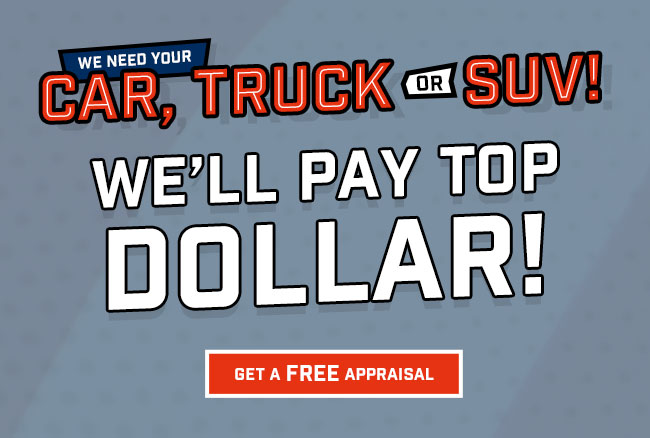 We Need Your Car, Truck or SUV!
