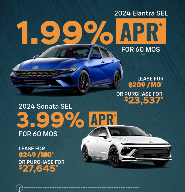 Elantra &amp; Sonata Sale