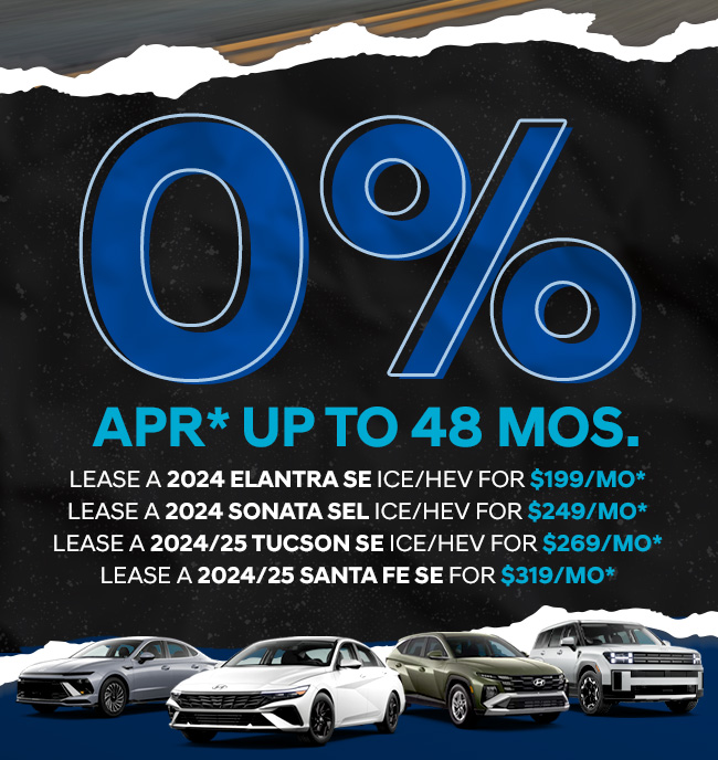 0% APR* up to 48 months 