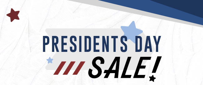 Presidents Day Sale