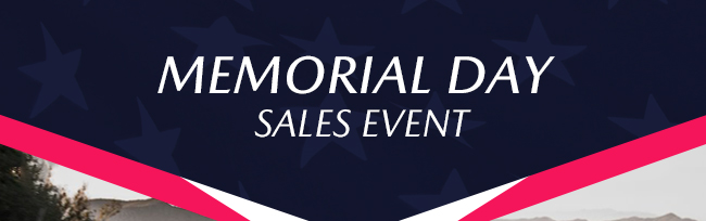 Memorial Day Sales Event
