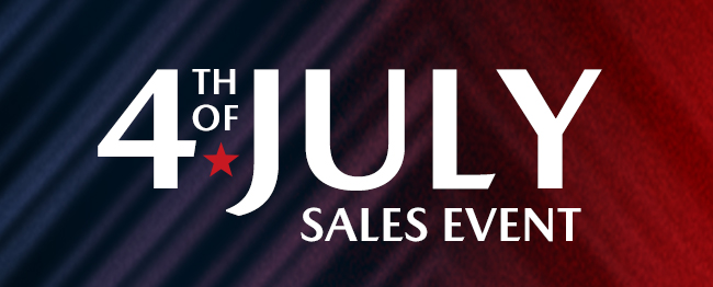 4th of July Sales Event