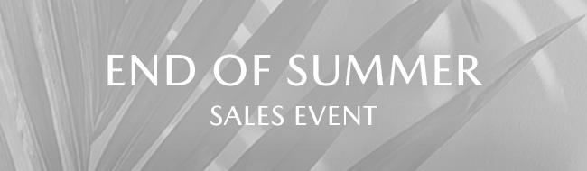 End of Summer Sales Event