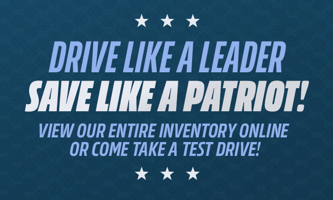View our entire inventory online or come take a test drive!