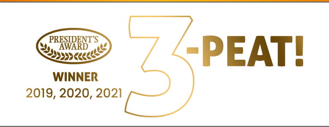 President's Award Winner