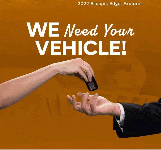 We Need Your Vehicle!