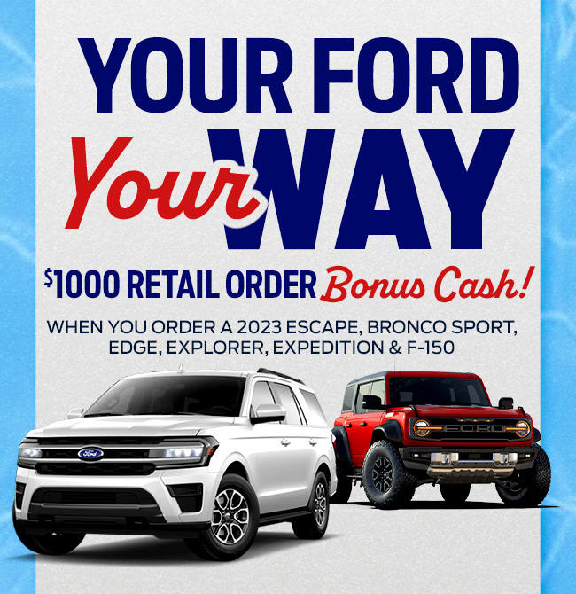 Your Ford Your Way