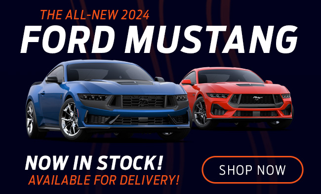 the all-new 2024 Mustang is now in stock