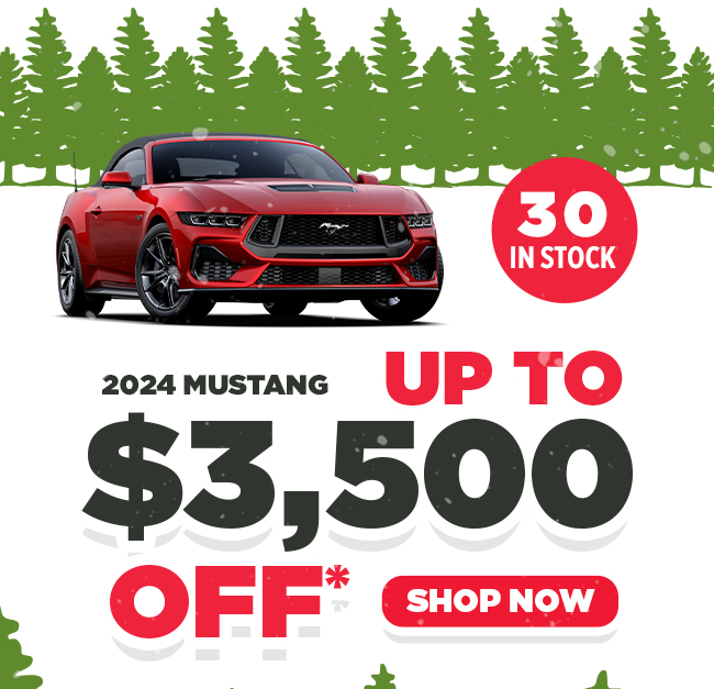 $3,500 Off Mustang