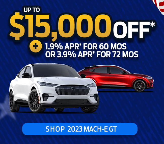 $15K Off Mach-E