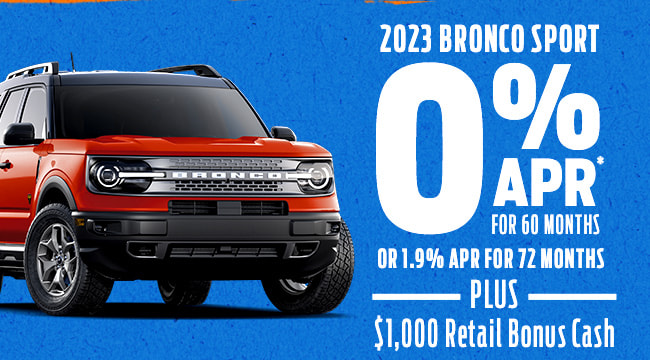 2023 Bronco Sport