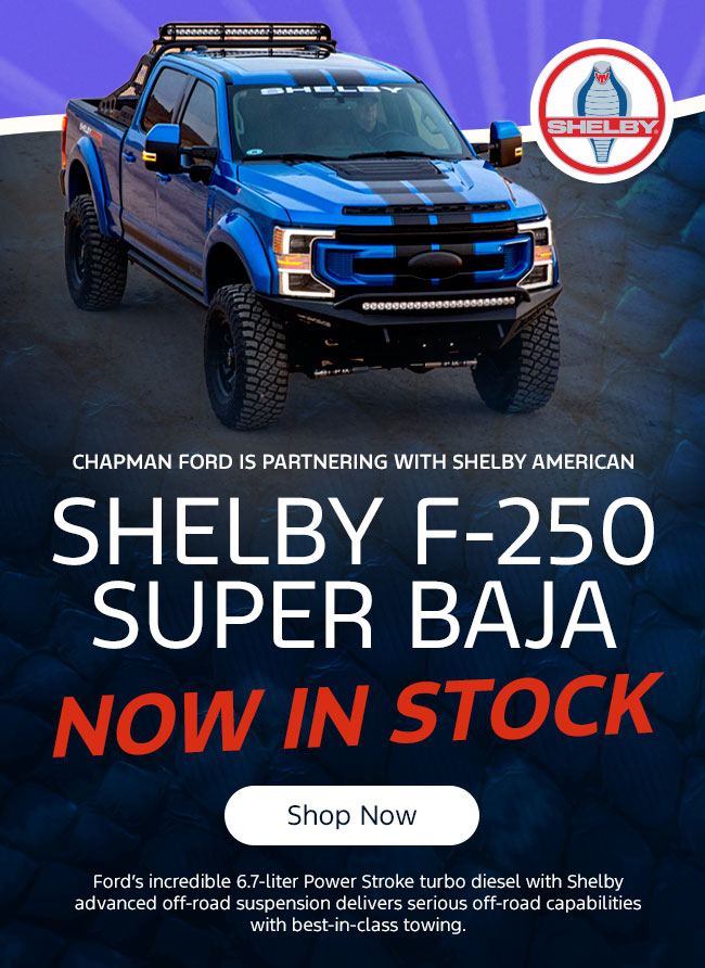 Shelby F-150 Super Baja Now in Stock!