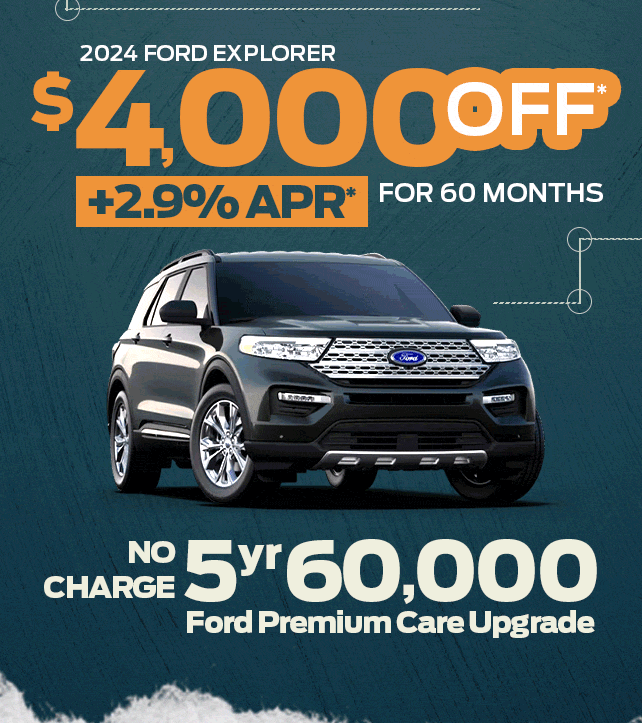 Explorer, Expedition, MachE Sale