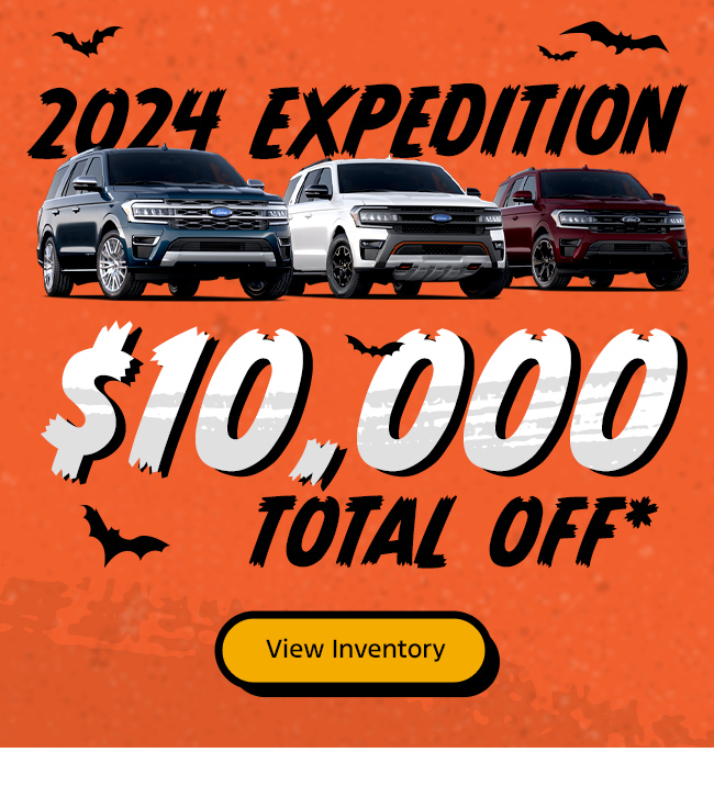 2024 Ford Expedition $10,000 Total Off*