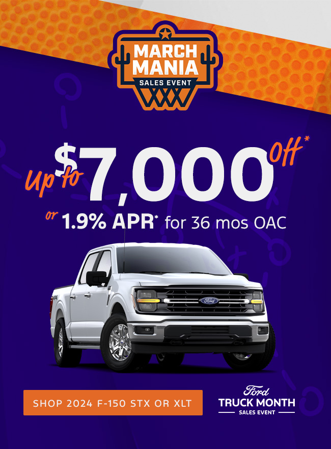 $7,000 off f-150 STX or XLT