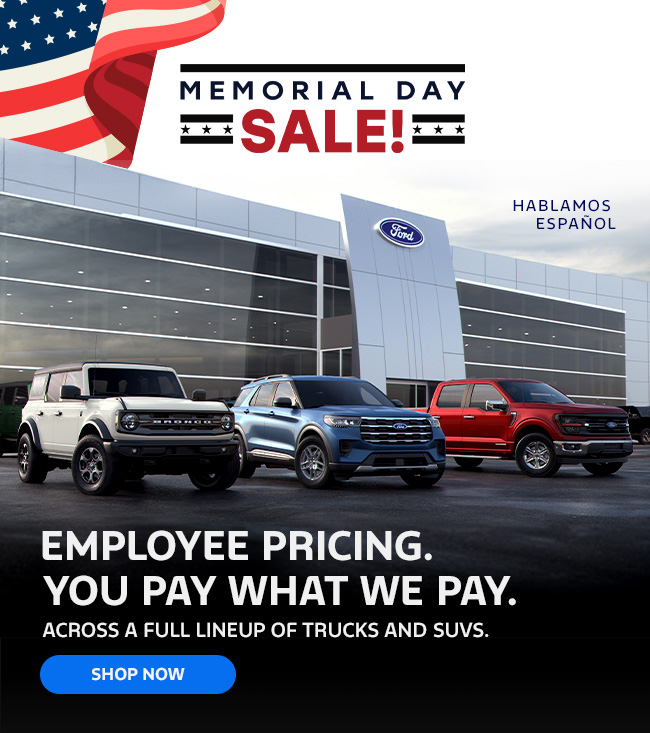 Memorial Day Sale