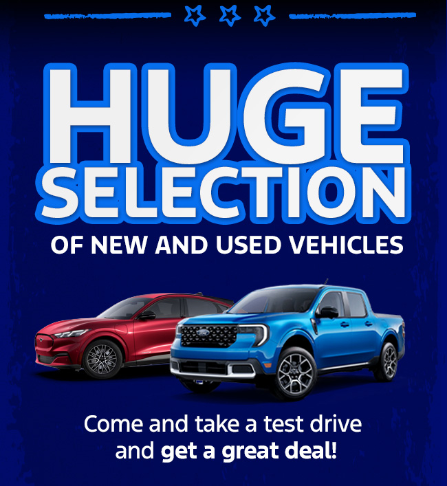 Huge Selection of Vehicles