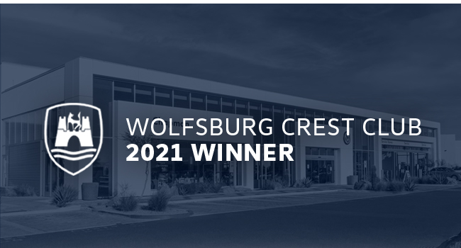 WOLFSBURG CREST CLUB 2021 WINNER