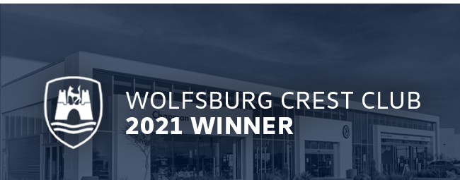 WOLFSBURG CREST CLUB 2021 WINNER