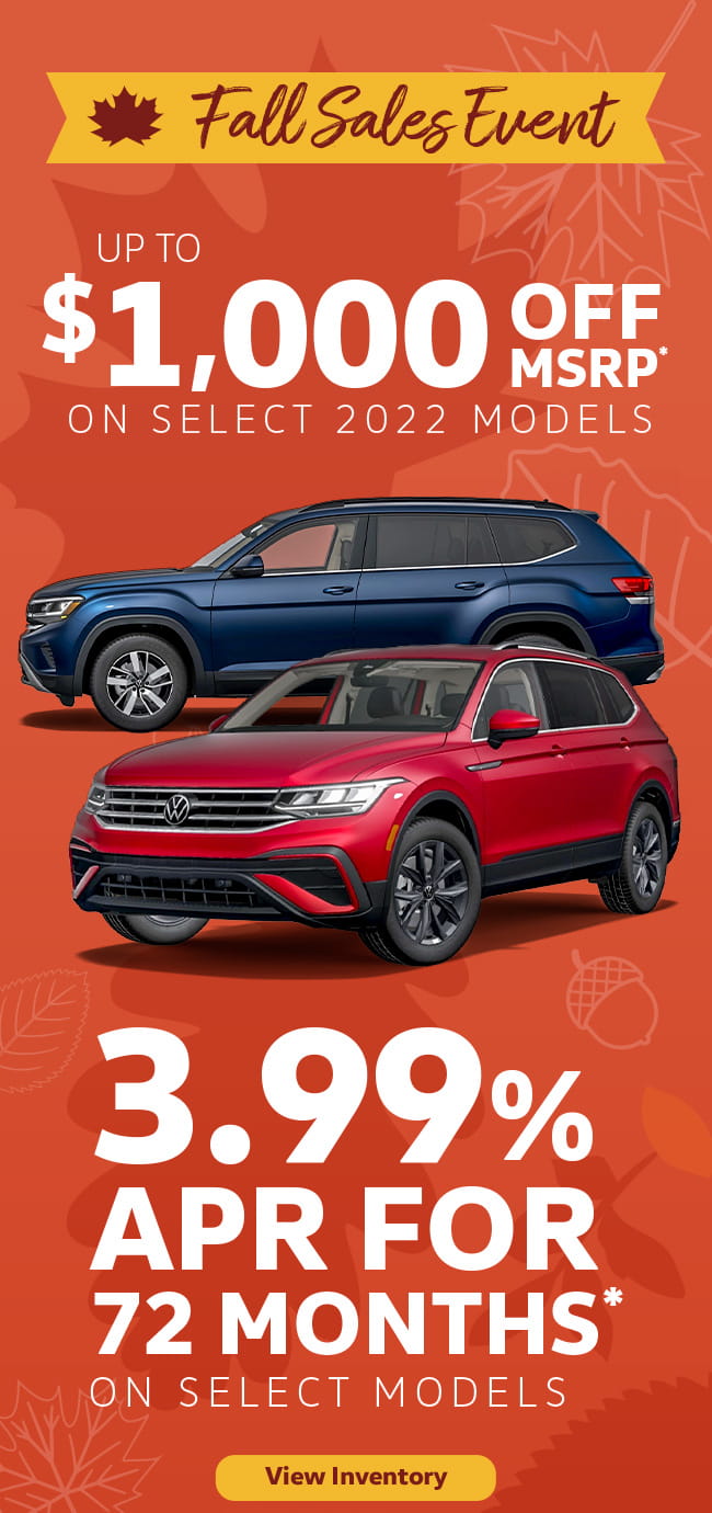 Fall Sales Event