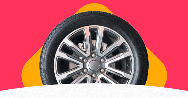Spinning Tire GIF