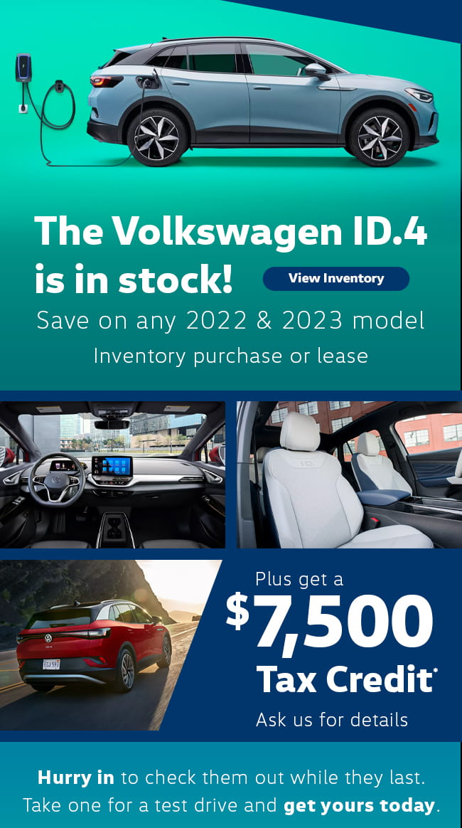 The Volkswagen ID.4 is in Stock!