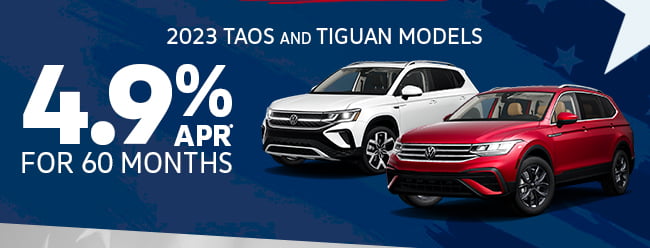 2023 Taos and Tiguan Models