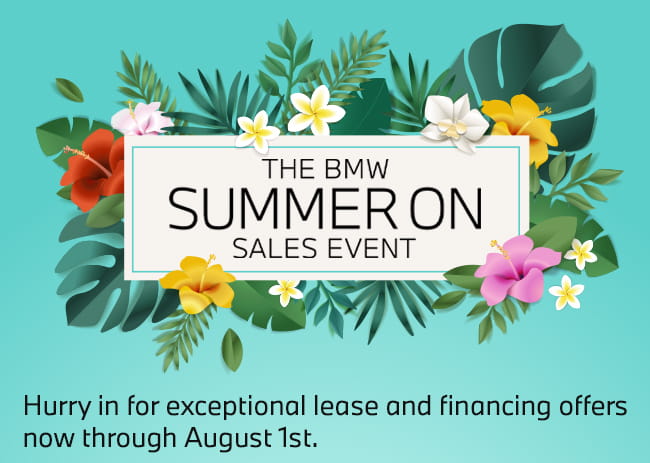The BMW Summer on Sales Event