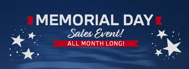Memorial Day Sales Event